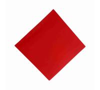 Keenso Table Tennis Rubber Rubber Surface Pong 18 X 18 X 2cm with Control Ball Feedback Faster Return for Training Practice Recreational Players (Red)