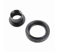 Keenso Telescope Adapter Aluminium Alloy Material 1.25 Inch T Mount Ring for SLR Camera, Easy to Install and Operate for Astronomy Enthusiasts (#1)
