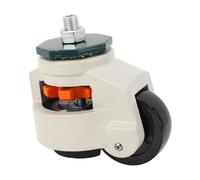 Keenso Thread Trembling Caster 75 -mm Height of The Outside Diameter Adjustable Wheel, Easy Roles for Different Applications in Industrial Environments