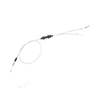 Keenso Throttle Cable, for CG150CC Engine, Dual Accelerator Cable Replace Old Throttle Wire, with ABS Metal Construction