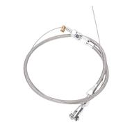 Keenso Throttle Cable, Stainless Steel Adjustable High Strength Rustproof Fit with for Most Accelerator Pedals (24 inch)