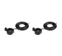 Keenso Thumb Throttle Speed Control Assembly, 2PCS Universal Thumb Throttle Assembly 22mm 7/8inch for Electric Scooter Electric Bike