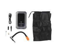 Keenso Tire Inflator, 3600mAh Battery Portable Car Air Pump with Digital Display and LED Light, for Cars Motorcycles Bicycles Sports Balls (Silver)