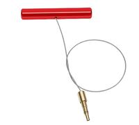 Keenso Tire Valve Stem Fishing Tool Puller with Ergonomic Aluminum Handle for Dirt Bike ATV UTV Motorcycle Tube Repair (Red)