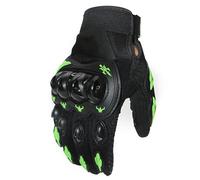Keenso Touchscreen Riding Gloves, Motorcycle Glove Hard Knuckle Powersports Racing Full Finger for Outdoor Sports (L)
