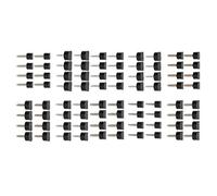 Keenso TPU Iron High Heel Replacement 80pcs Multisize Tips for Women Shoes Repair Accessories