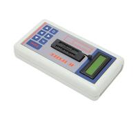 Keenso Transistor IC Meter, Integrated Circuit Tester with Multifunction Features, Testing Interface Chips Optocoupler, Logic Device Testing, Suitable for Voltage Regulators