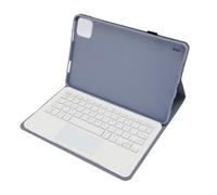 Keenso Trendy Keyboard Case for Mi Pad 6 Pro 11 Inch 2023, Multi-color Backlit Keyboard, Great for Night Typing (Purple)