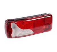 Keenso Truck Tail Light Lens ABS PC Rear Lamp Lens Replacement Weatherproof Easy Install Halogen Ready for G P R S L T Series and MAN TGA TGX TGS Trucks (Left OE (81252256059))