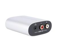 Keenso TV Sound Extractor Splitter with Wide Frequency Response for Clear and Delicate Sound, Suitable for Various Devices