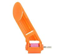 Keenso Twist Drill Bit Sharper Electrical Tool for Iron Bits, High-Speed Loop Wheel, Orange, 2-12.5 Mm for Woodworking Hobbyists (Orange)