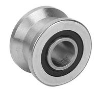 Keenso U Groove Ball Bearing T22, Stable and Low Noise Roller Warehouse for Industrial Automation Devices and Photographic Traces, 1PCs, 8 * 22.5 * 14.5 Mm