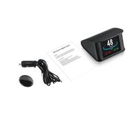 Keenso Universal Car HUD Speedometer Compact Design Digital GPS Display for All Vehicle Types 2.2-inch LCD Screen (T600 Monitor Stand)