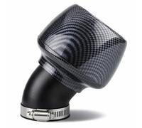 Keenso Universal Motorbike Air Filter Carbon Fiber Texture Air Cleaner Intake Filter 42mm for Motorcycle Scooter ATV Dirt Bike