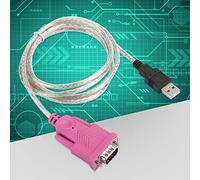 Keenso USB 2.0 to RS232 Cable Converter DB9 Male Plug-and-Play 1.5M Stable Transmission for Barcode Scanner, LED System Display