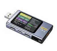 Keenso USB -Voltmeter Amperemeter -wide Compatibility Tester with Data Recording Function for Fast Loading Fans