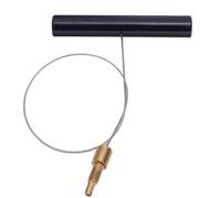 Keenso Valve Stem Removal Tool, Steel Wire Valve Puller for Motorcycles and ATVs for Quick Tire Maintenance (Black)