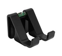 Keenso Video Game Controller Wall Mount Holder Universal Non Punching Organizer for Series S X Controllers Neat Display Shelf for Console Accessories Home and Office Decor, 4Pcs (Black)