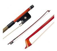 Keenso Viola Bow Brazilwood Stick Ebony Frog 4 4 Bow with Mongolian Horsehair Proper Balance Light Weight for 14 to 17 Inch Viola Students Orchestra Practice