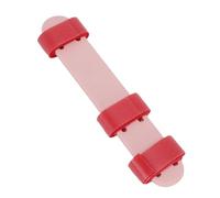 Keenso Violin Wrist Practice Aid, Left Hand Violin Wrist Practice Tool for Beginners with Adjustable Hook & Loop Strap Correct Hand Shape & Position (Pink)