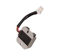Keenso Voltage Rectifier Regulator, Aluminum Alloy 12V 5 Wire Universal Regulator Rectifier, Heat Sink Overcharge Protection, for Motorcycle ATV Dirt Bike Quad Scooter