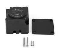 Keenso Voltage Sensitive Relay, Battery Isolator, Dual Intelligent Isolation, 125A Capacity, DC12V, Screw Terminal, For Trucks, Cars, Motorcycles, Boats, RVs, Generators, Solar Systems