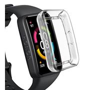 Keenso Watch the TPU Screen Protective Honorary Band 6, Volume 6 Pro, and HD Resistant and High Sensitivity That Is Easy to Install to Install the Watch Accessories (Transparent)