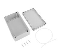 Keenso Waterproof Junction Box, Dustproof Enclosure Box, IP65 Rating, ABS Plastic, Outdoor Installation, Home Projects, Industrial Applications, DIY, 200x120x75mm