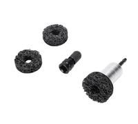 Keenso Wheel Hub Resurfacing Kit, Aluminum Alloy Wheel Cleaning Tool for Power Drill, Effective Paint Removal and Polishing for Automotive Hubs and Chassis