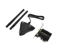 Keenso WiFi 6E PCIE Wireless Adapter High Speed 5400Mbps for 10/11 Desktop, 2 Antennas for Better Performance