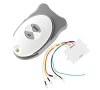 Keenso Windlass Foot Switch, 12V Windlass Wireless Switch Receiver Water Proof Sail Trim Controller Marine Boat Accessory