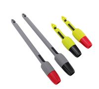 Keenso Wire Piercing Probe Set for Efficient Electrical Testing Compact 4 Pcs Insulation Piercing Clips for Multimeters 2mm and 4mm Sizes