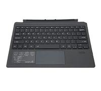 Keenso Wireless Slim Keyboard for Pro 4/5 Tablet PC, Fashionable Brushed Aluminum Alloy WLAN, 10 M Gear, for Office/home Brain