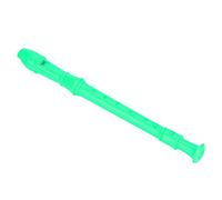Keenso Wooden Flute, ABS Material, 8 Hole Clarinet with Cleaning Rod, Ideal for Kids Music Course in Kindergarten and Primary School (Green)