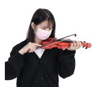Keenso Wooden Miniature Violin for Beginners - Toy Musical Instruments, Electronic Organ, Harmonica