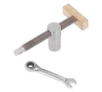 Keenso Woodworking Desktop Clip, Quick Stable Clamp (Red Bench Dog)