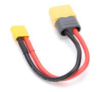 Keenso XT60 to XT30 Male Plug 16AWG Adapter Cable, Durable and Flexible Charging Cable for B6 LiPo Battery Charger, for RC Car and Airplane Models, 1-pack