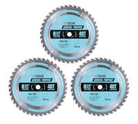 KEENTECH 8-1/4 Inch 40 Tooth General Purpose Table Saw Blade 3-Pack, Tungsten Carbide Tipped, ATAF Grind, 5/8 Inch Arbor Hole
