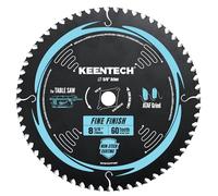 KEENTECH 8-1/4 Inch 60 Tooth Fine Finish Table Saw Blade, Non-Stick Coating, Tungsten Carbide Tipped, ATAF Grind, 5/8 Inch Arbor Hole