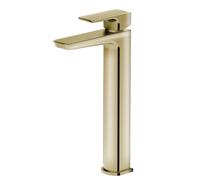 Keenware Kbt-591 Mayfair Midas Freestanding Tall Contemporary Basin Mixer Tap: Brass