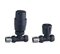 Keenware KRA-196 Thermostatic Radiator Valve, Anthracite Grey