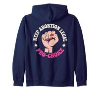 Keep Abortion Legal Pro-Choice Feminist Zip Hoodie