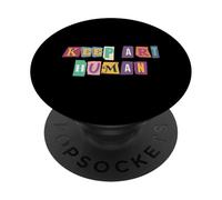 Keep Art Human Creativity Resistance Support Artist Rights PopSockets Adhesive PopGrip