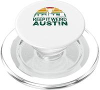 Keep Austin Texas Strange for Austinite PopSockets PopGrip for MagSafe