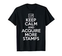 Keep calm and acquire - stamp collector philatelist gift T-Shirt