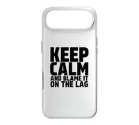 Keep Calm and Blame It On The Lag Funny Gaming Gamer Game Case for iPhone Air