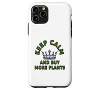 Keep Calm And Buy More Plants Plant Lover Botanical Art Case for iPhone 11 Pro