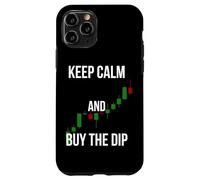 Keep Calm and Buy the Dip Funny Stock Market Gift Case for iPhone 11 Pro