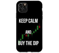 Keep Calm and Buy the Dip Funny Stock Market Gift Case for iPhone 11 Pro Max