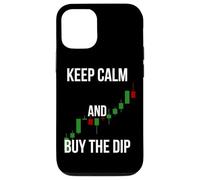 Keep Calm and Buy the Dip Funny Stock Market Gift Case for iPhone 12/12 Pro